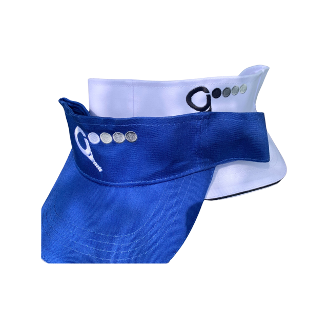 padel sun visor (navy, one size, unisex)